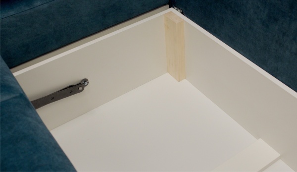 Диван-Кровать ТРЕВИ KENGOO/TEAL (Ш-3500 × В-850 × Г-1690 мм)