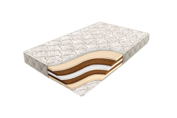 Матрас сэндвич латекс / кокос / холлофайбер