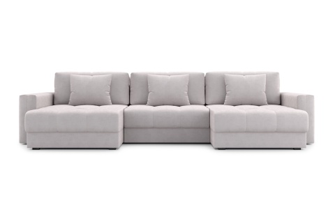 Диван п-образный тик-так Монарх М1O2 бежевый