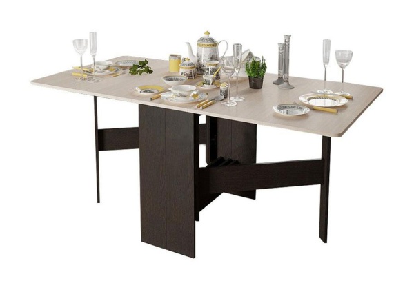 Стол-книжка Т2 венге цаво / дуб белфорт