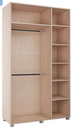 Шкаф 3-х Створчатый Лайк (Ш-1200 х В-2108 х Г-509 мм)