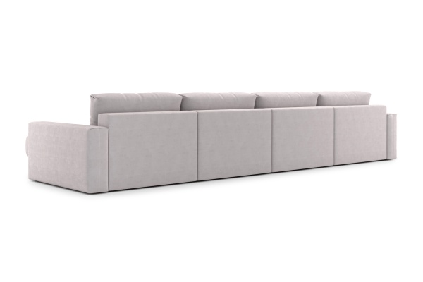 Диван п-образный тик-так Монарх М2О2 бежевый