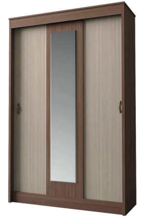 Шкаф-Купе Баська/Разные Цвета (Ш-1300 х В-2000 х Г-500 мм)