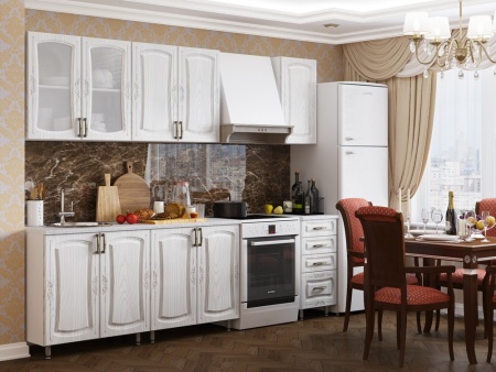 Кухонный Гарнитур Бельгия МДФ 2000 мм