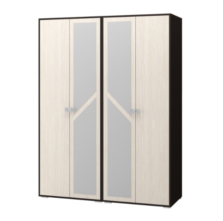 Спальный Гарнитур Каролина-2 Венге/Ясень Шимо Светлый