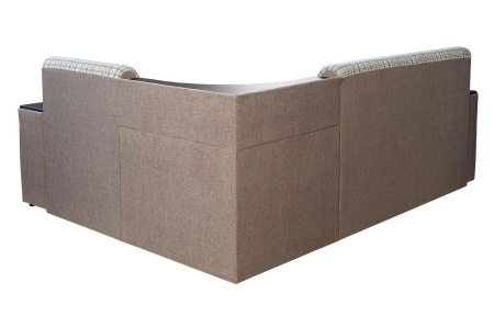 Угловой Диван с Полками Магнолия №1/Разные Цвета Ш-2570 х Г-1900 х В-960 мм